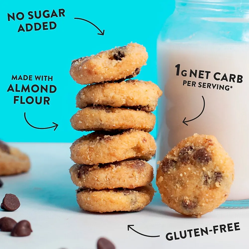 HighKey Gluten Free Chocolate Chip Cookies, 2 oz., 6 Packs/Box, 6/Pack ( 600-00270)