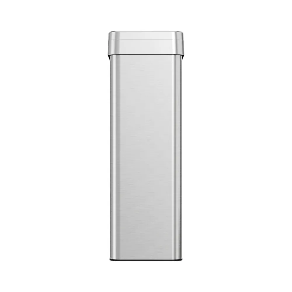 Stainless Steel Trash Can with Open Lid, 21-Gallon, Silver (HLS21UOT)<HLS Commercial New