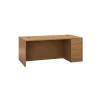 Computer Desks*HON ® 10500 Series Right Pedestal Desk, Harvest, 29 1/2"H x 72"W x 36"D