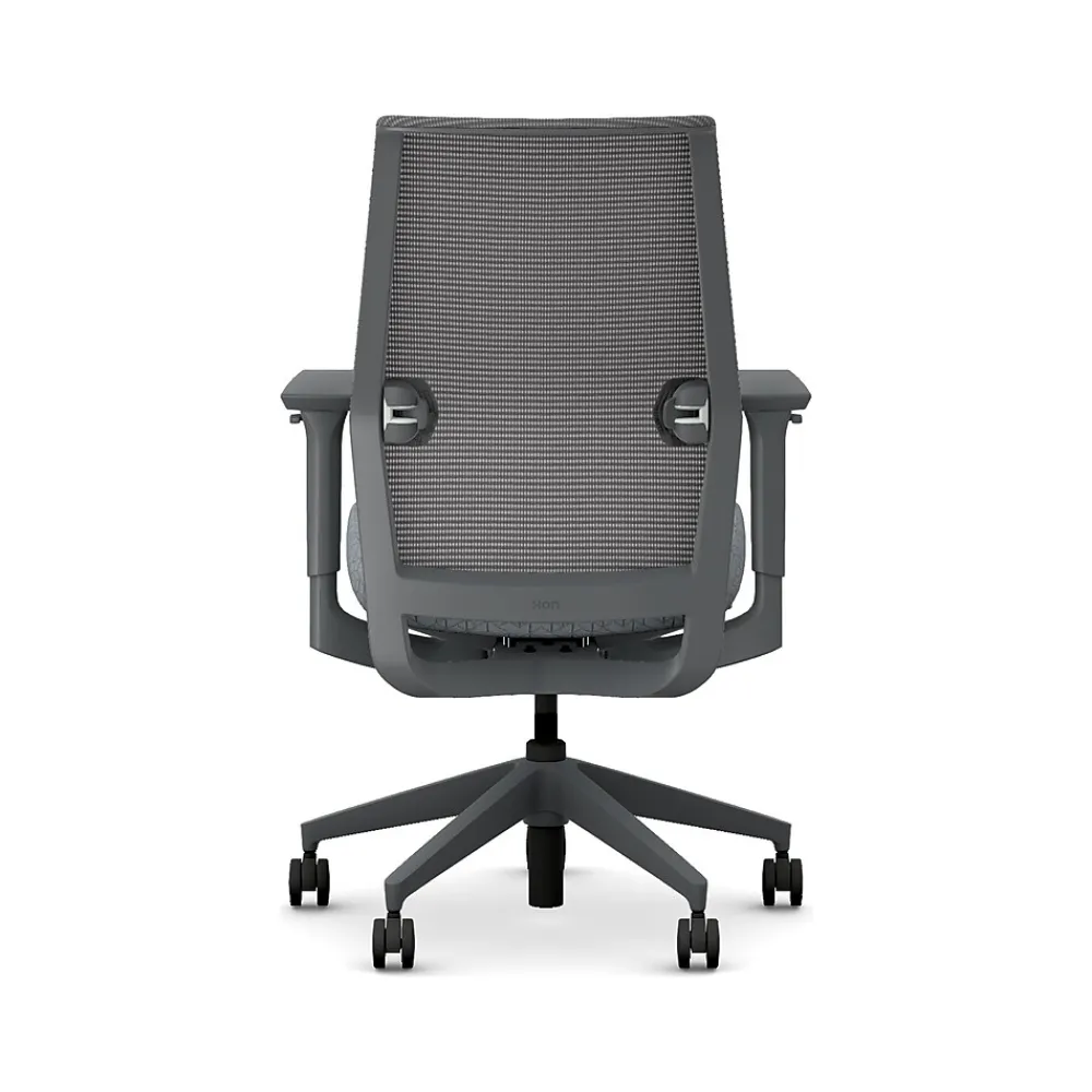 Office Chairs*HON Cipher Mesh/Fabric Swivel Task Chair, Basalt/Charcoal (HCFRT.STC.H.S.IC.APX25.TC00.AL.ST.SB.S)
