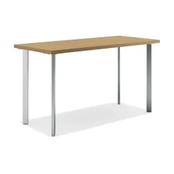 Office Desks*HON Coze 48"W Desk, and Silver (RPL2448N1P6) Natural Recon