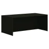 Office Desks*HON Mod 72" Desk Shell, Java Oak (HLPLDS7236.LJA1)