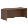 Office Desks*HON Mod 72" Desk Shell, Sepia Walnut (HLPLDS7230.LSE1)