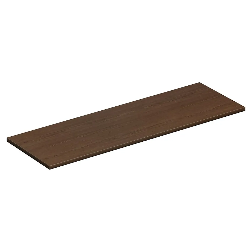 Storage Cabinets*HON Mod 60" Low Credenza Cabinet Top, Sepia Walnut (HLPLCL6020TOP.LSE1)
