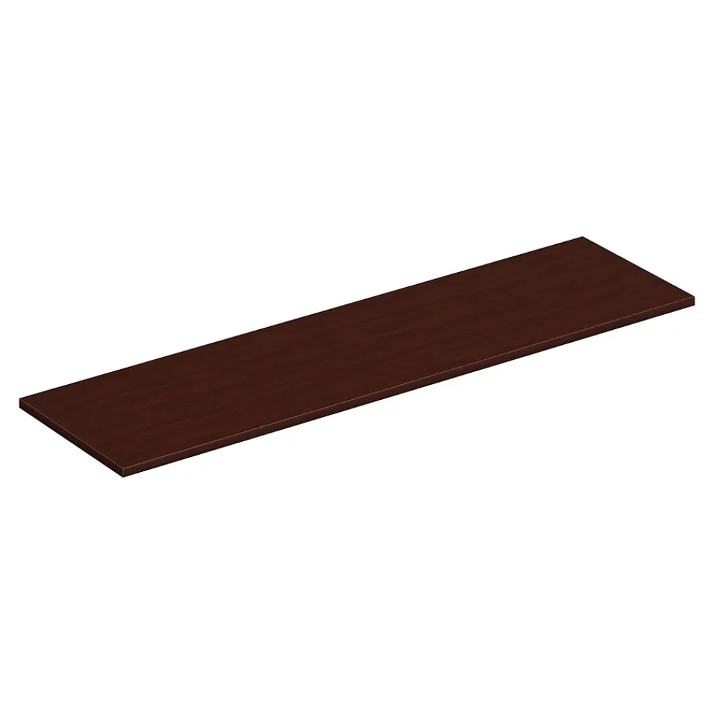 Storage Cabinets*HON Mod 72" Low Credenza Cabinet Top, Traditional Mahogany (HLPLCL7220TOP.LTM1)