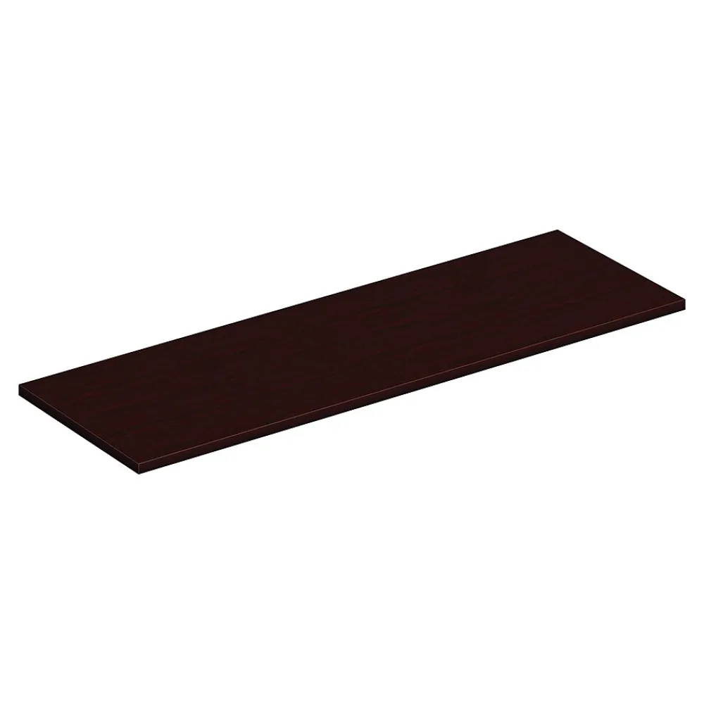 Storage Cabinets*HON Mod 60" Low Credenza Cabinet Top, Traditional Mahogany (HLPLCL6020TOP.LTM1)
