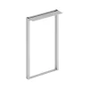 Storage Cabinets*HON Mod 23" Metal Support Leg, Silver (HLPLOS23.SLVR)
