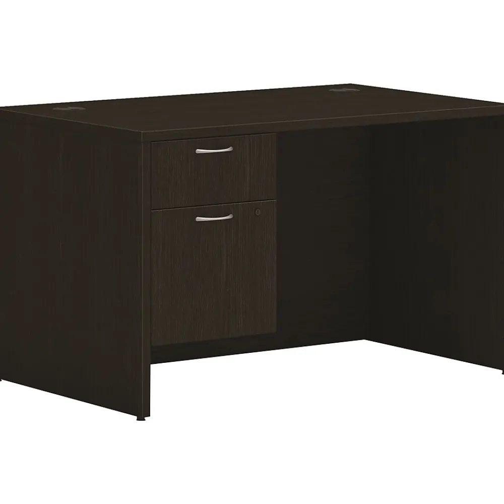 Computer Desks*HON Mod 48"W Computer Desk, Java Oak (HLPLDS48HBFJA1)