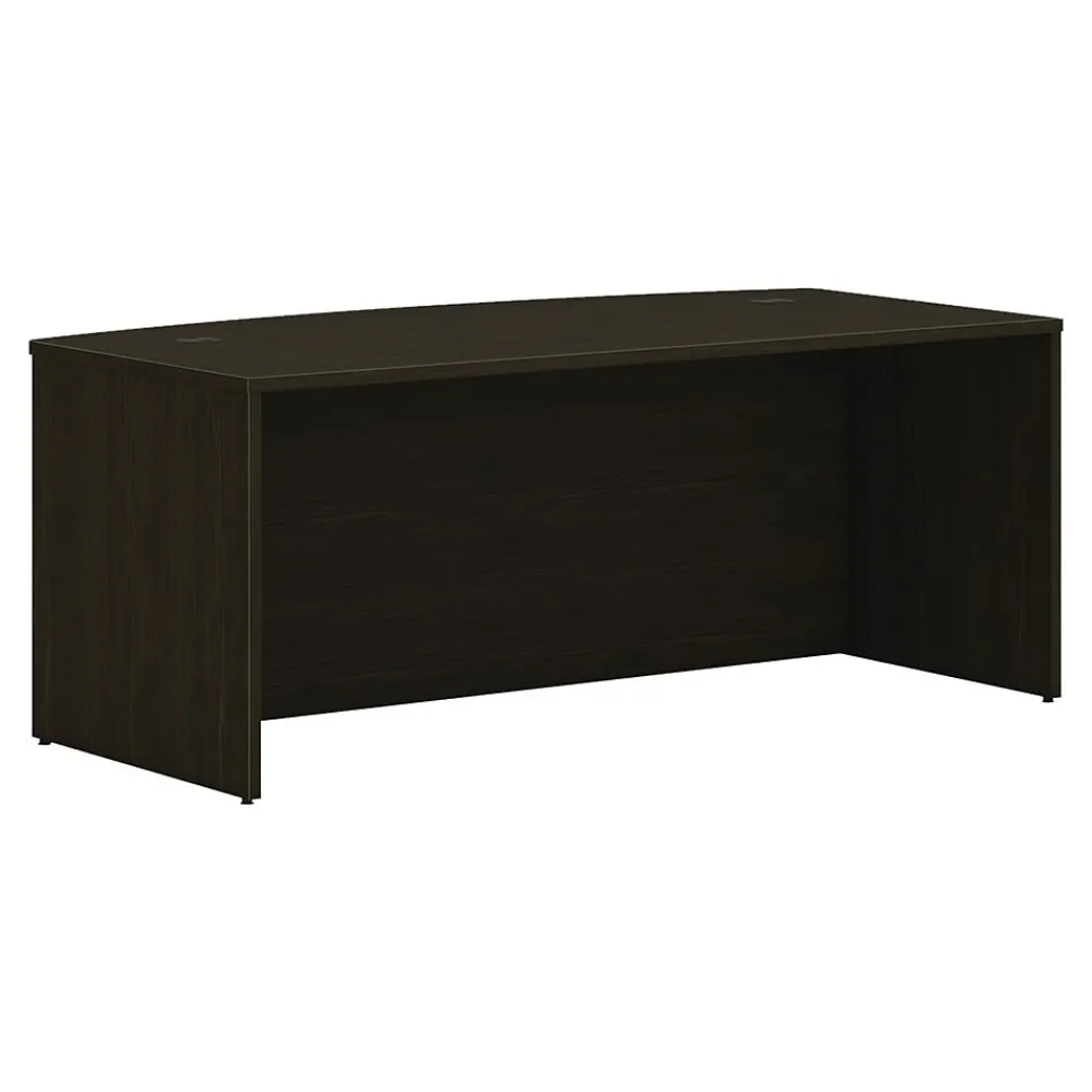Office Desks*HON Mod 72"W Desk Shell, Java Oak (HLPLDS7236B.LJA1)