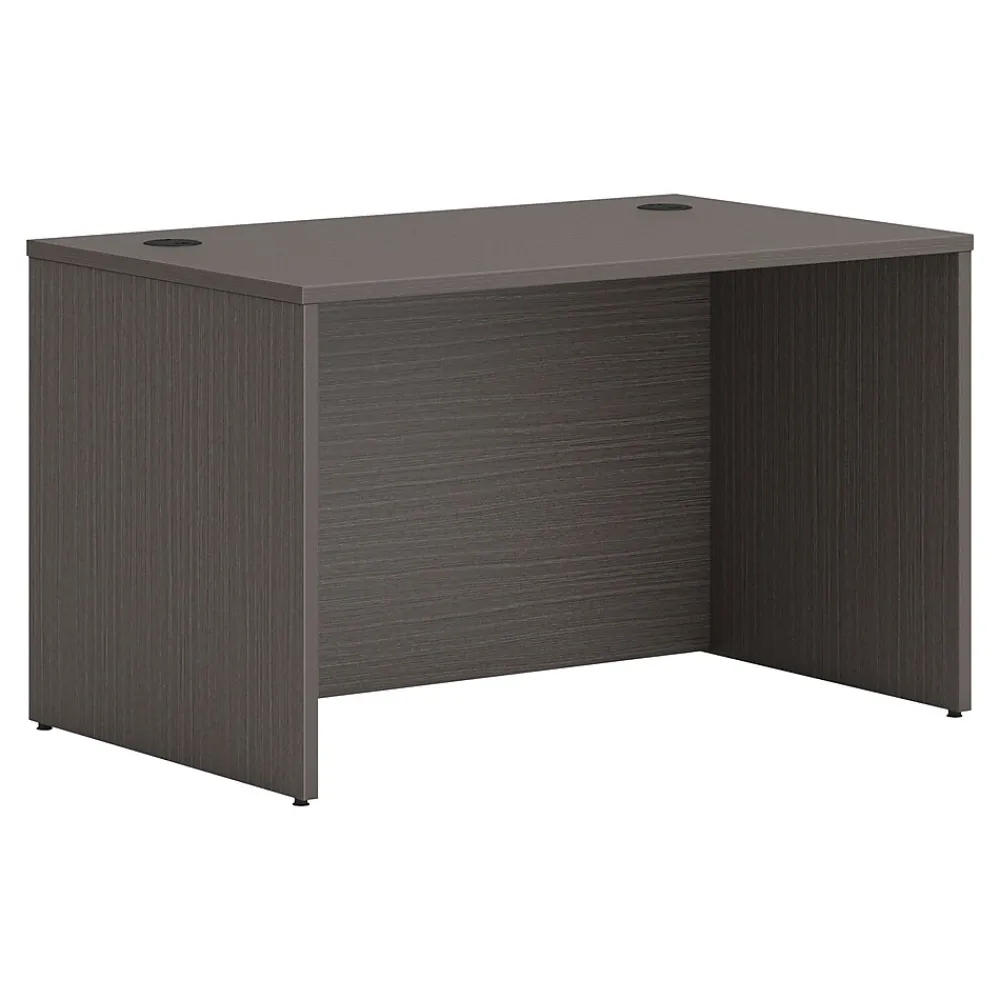 Office Desks*HON Mod 48"W Desk Shell, Slate Teak (HLPLDS4830.LSL1)
