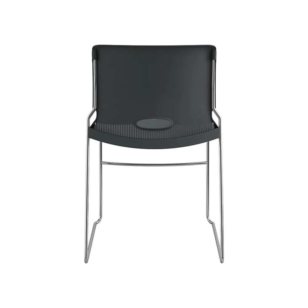 Folding & Stacking*HON Olson Plastic Banquet/Reception Chairs, Lava 4/Pack (4041LA)