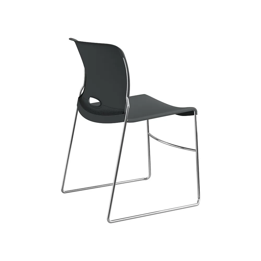 Folding & Stacking*HON Olson Plastic Banquet/Reception Chairs, Lava 4/Pack (4041LA)