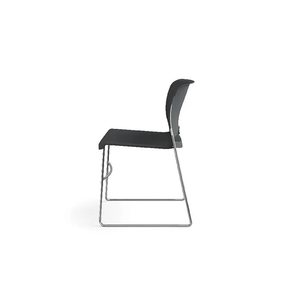 Folding & Stacking*HON Olson Plastic Banquet/Reception Chairs, Lava 4/Pack (4041LA)