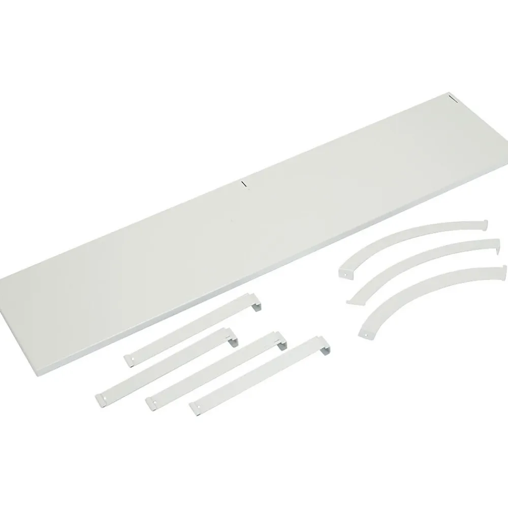 Shelving*HON Verse Hanging Shelf, 14.5" x 60" x 14", Gray/Silver (BSXVSH60GYGY)