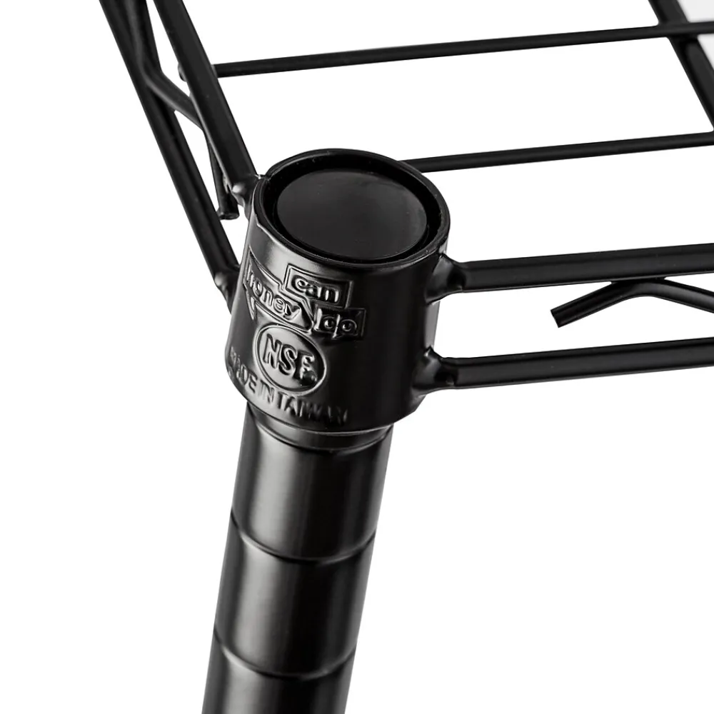 Shelving*Honey-Can-Do Honey Can Do 5-Shelf Metal Unit, 42"W, Black (SHF-01440)