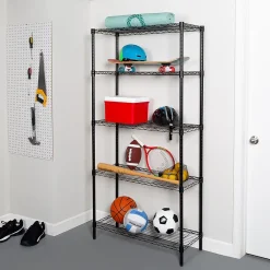 Shelving*Honey-Can-Do 5-Shelf Metal Unit, 36