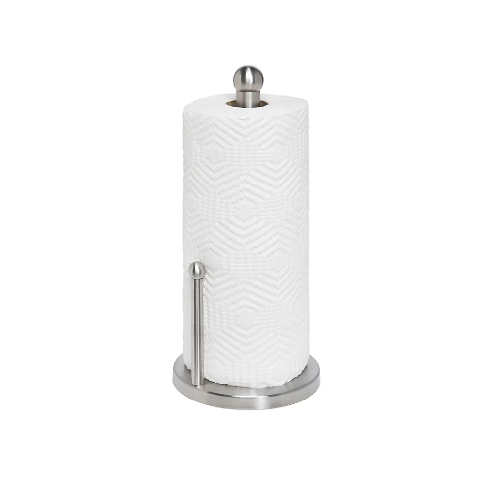 Stainless Steel Kitchen Paper Towel Holder, Silver (KCH-01077)<Honey-Can-Do Sale