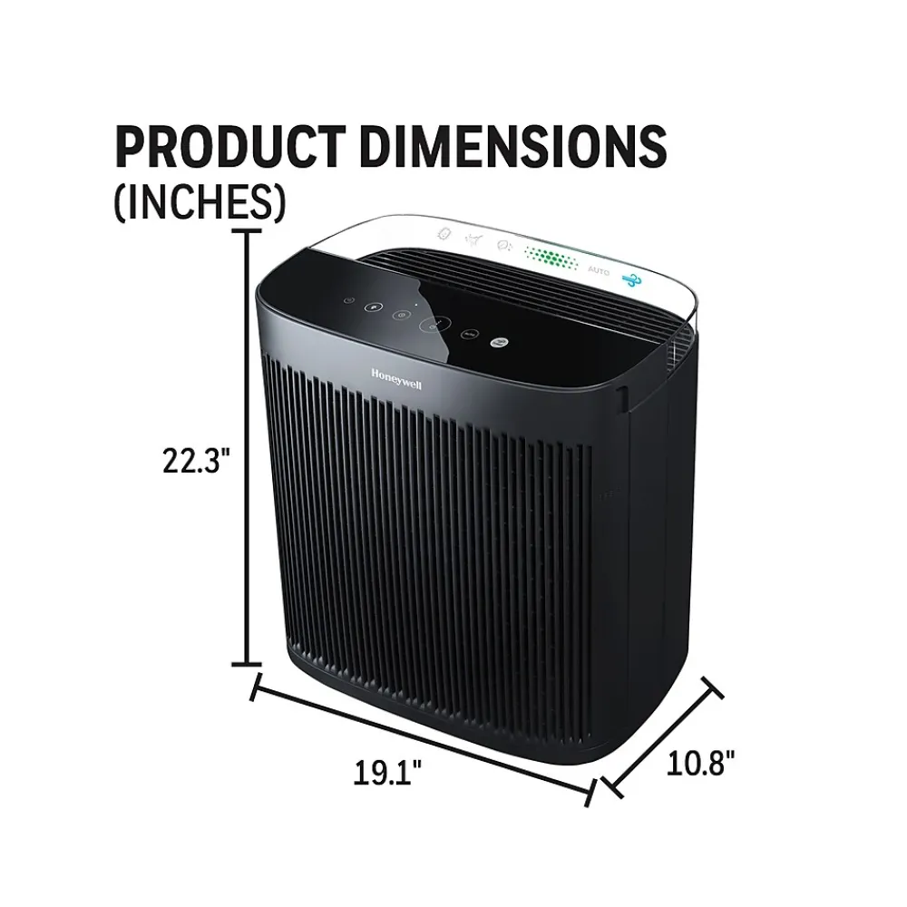 Honeywell InSight Energy Star HEPA Console Air Purifier, Black (HPA5300B)