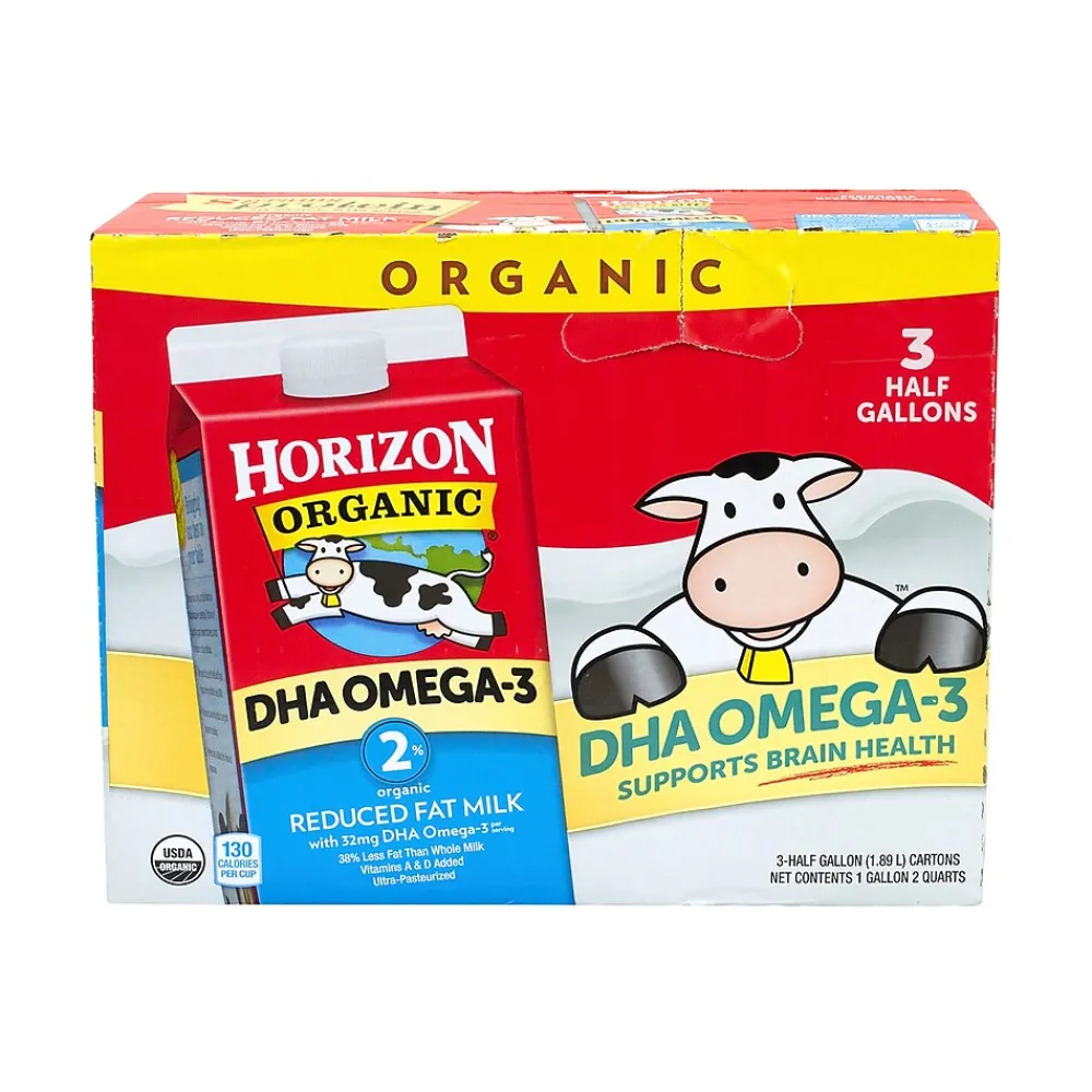 Horizon Organic 2% Milk, 64 Fl. Oz., 3/Pack (902-00055)
