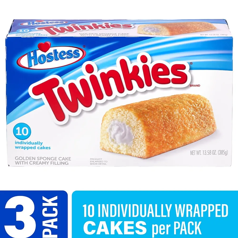 Hostess Twinkie Multi Pack, 13.58 oz, 30/Pack (600-04132)