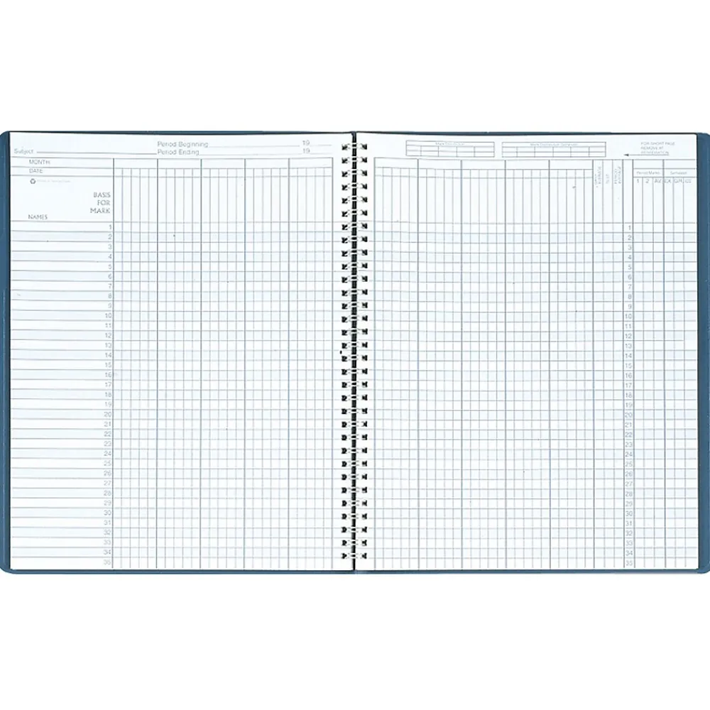 Grade Books*House of Doolittle Class Record Book, 8.5" x 11", Pack of 2 (HOD51407-2)
