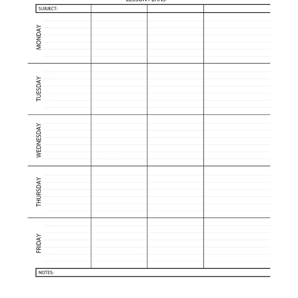 Grade Books*House of Doolittle Lesson Planner Book, Pack of 2 (HOD51007-2)