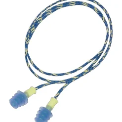 Howard Leight Fusion Reusable Earplugs, Corded, Green, 27 dB, 100/Box (FUS30S-HP)