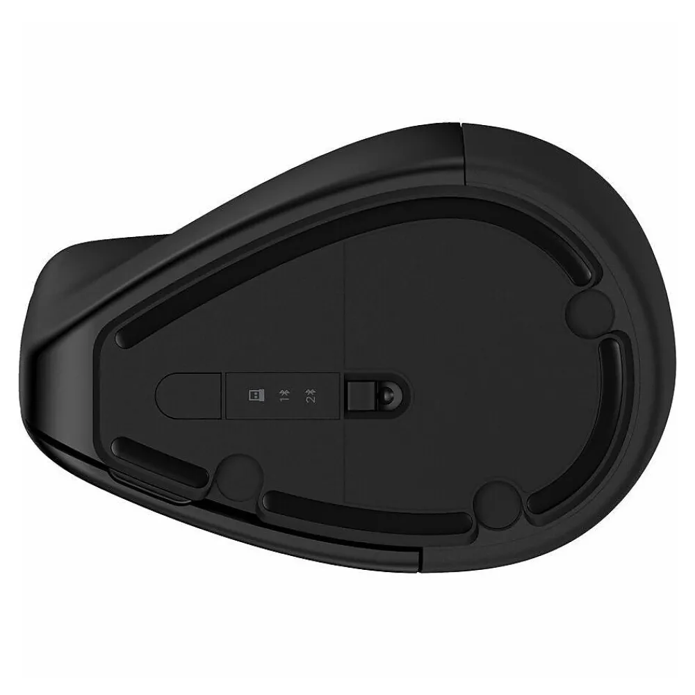 New HP 920 Vertical Wireless Ergonomic Multi Surface Tracking Mouse, Black (6H1A4AA)