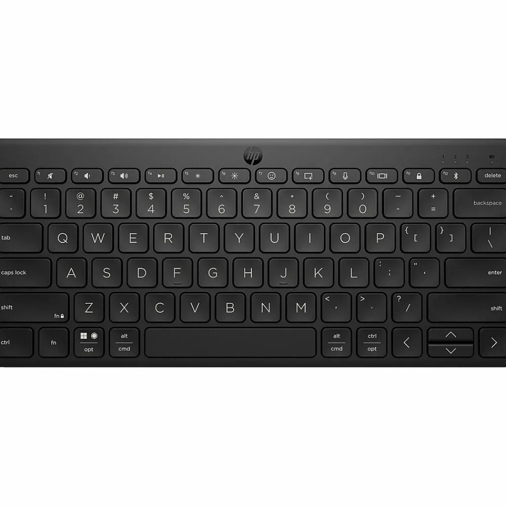 Hot HP 350 Wireless Compact Multi-Device Bluetooth Keyboard, Black (692S8AA)