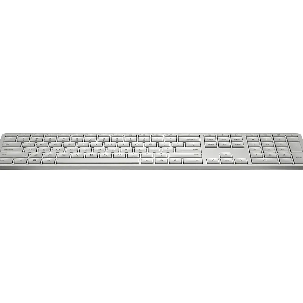 Hot HP 970 Wireless Keyboard, Silver (3Z729AA)