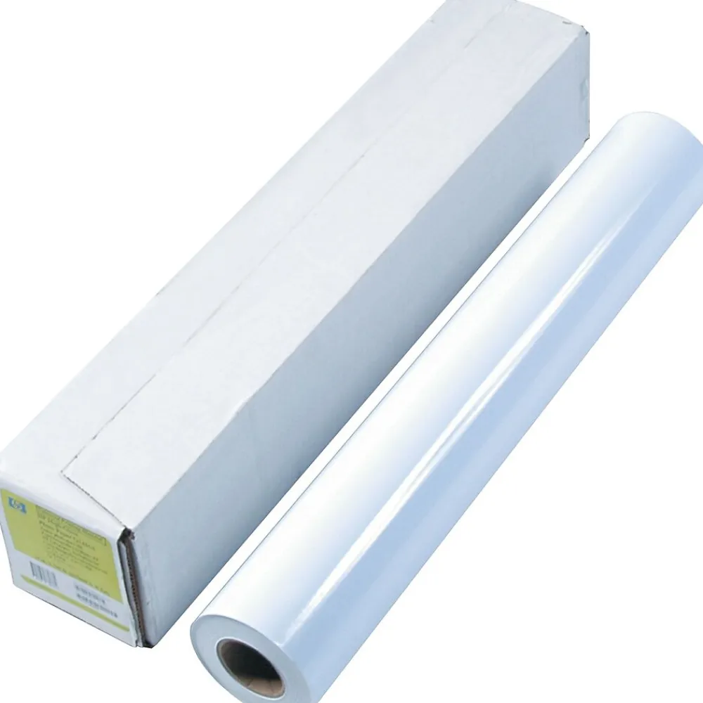 Wide Format Paper*HP Designjet Wide Format Bond Paper Roll, 24" x 100', High-Gloss Finish (HEWQ1426B)