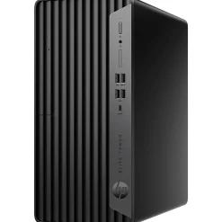 Outlet HP Elite Tower 600 G9 Desktop Computer, Intel Core i7-13700, 32GB RAM, 256GB SSD, Windows 11 Pro, Mouse + Keyboard (B19XZUA#ABA)