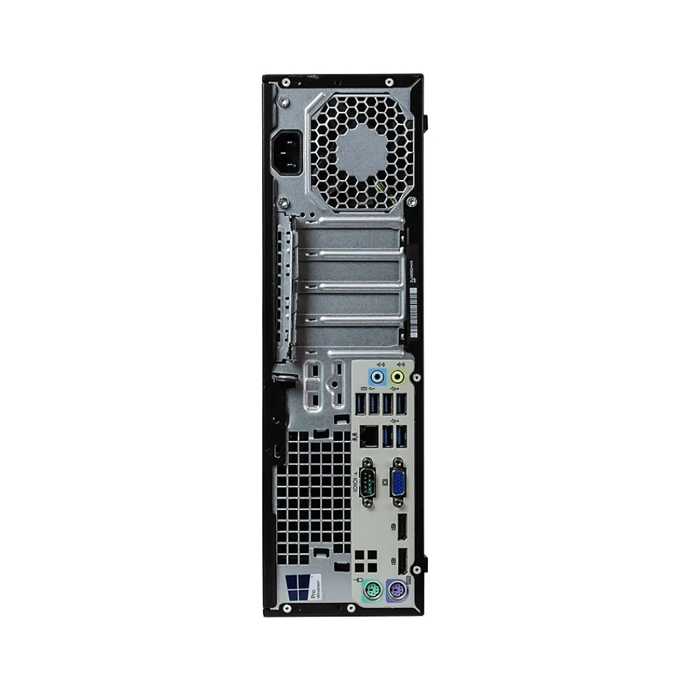 Sale HP EliteDesk 800 G2 Refurbished Gaming Desktop Computer, 24" Monitor, Intel Core i5-6500, 16GB Memory, 500GB SSD, 1TB HDD