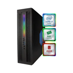 Discount HP EliteDesk 800 G2 Refurbished Gaming Desktop Computer, Intel Core i7-6700, 8GB Memory, 250GB SSD (BTG-00049832STP)
