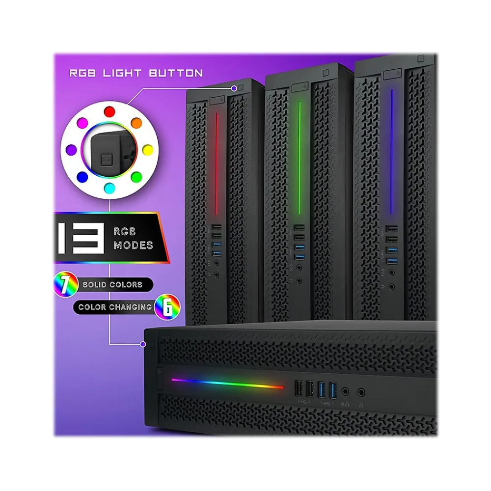 Online HP EliteDesk 800 G2 Refurbished Gaming Desktop Computer, Intel Core i5-6500, 16GB Memory, 500GB SSD, 3TB HDD (BTG-00049836STP)