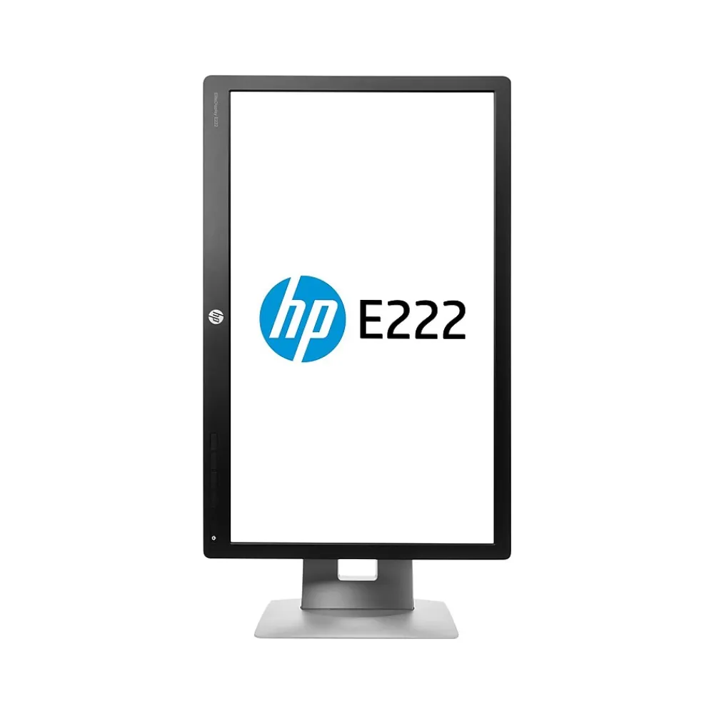 Clearance HP EliteDisplay Refurbished 21.5" LED Monitor, Black/Silver (R-E222)