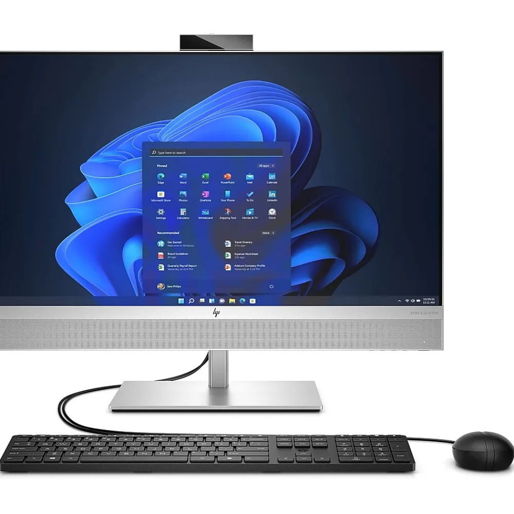 Outlet HP EliteOne 870 G9 All-in-One Desktop Computer, Intel Core i7-14700, 16GB RAM, 512GB SSD, Windows 11 Pro (A94CTUT#ABA)
