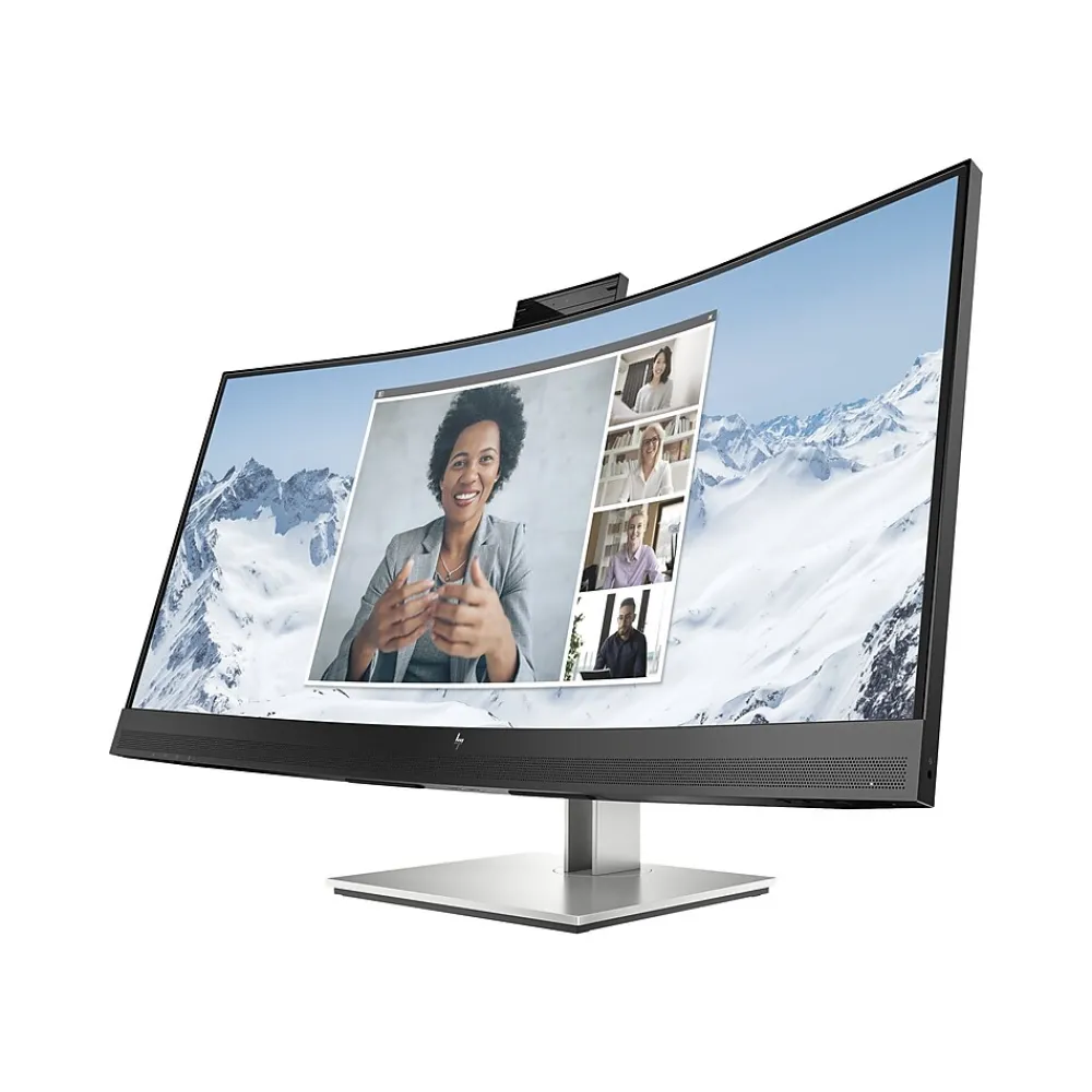 Clearance HP E34m G4 Conferencing Monitor 34" Curved LED, Black Head/Silver (Stand) (40Z26AA#ABA)