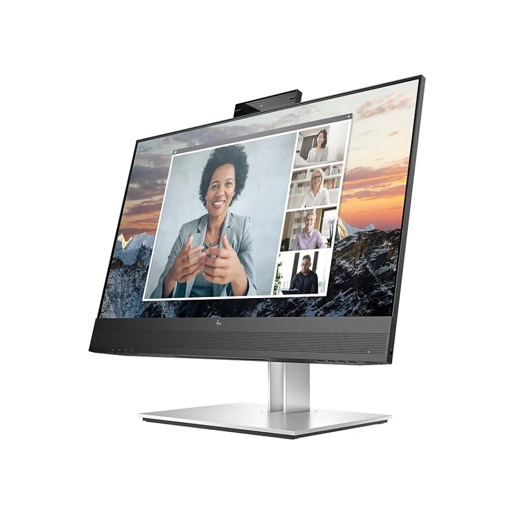 Discount HP E24m G4 Conferencing Monitor 23.8" LED, Silver (Stand)/Black Head (40Z32AA#ABA)