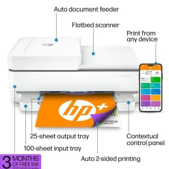 HP ENVY 6455e Wireless Color Inkjet Printer, All-In-One, Print, Scan, Copy (223R1A#B1H)