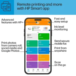 HP Envy Inspire ENVY 7955e Wireless Color Inkjet Printer, All-In-One, Print, Scan, Copy (1W2Y8A#B1H)
