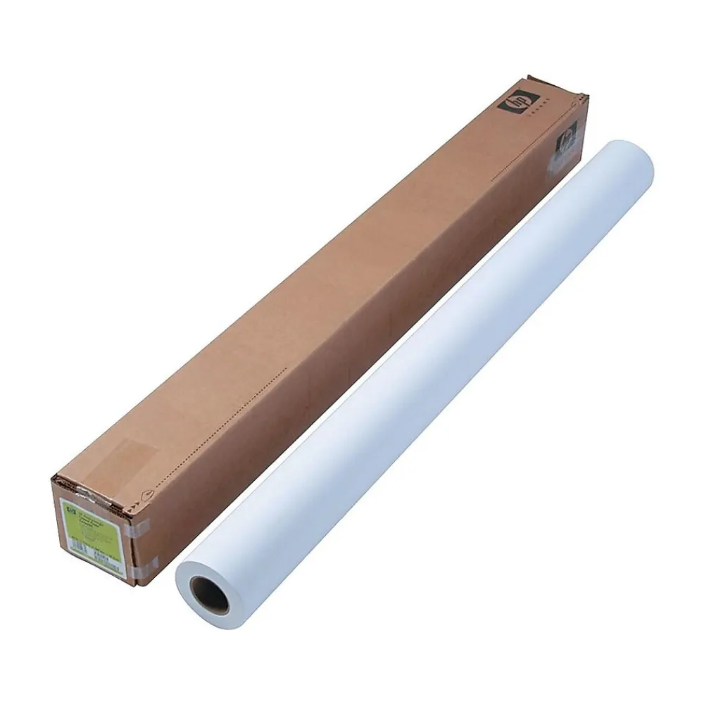 Wide Format Paper*HP Heavyweight Coated Wide Format Bond Paper Roll, 42" x 100', Matte Finish (HEWC6569C)