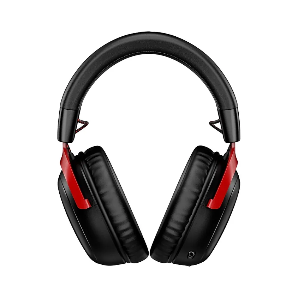 Clearance HP HyperX Cloud III Wireless Stereo Gaming Headset, USB Type-C, Black/Red (77Z46AA)