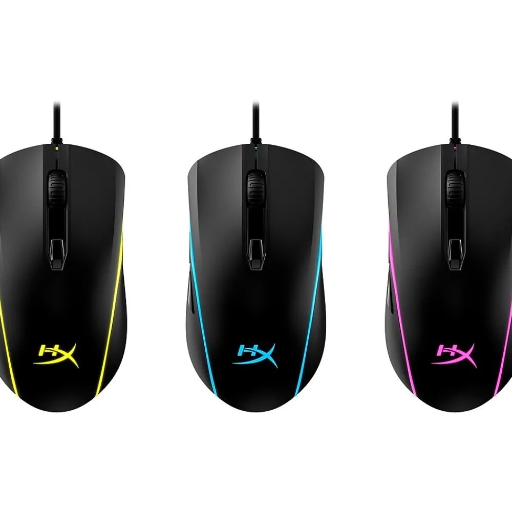 Discount HP HyperX Pulsefire Surge Optical USB Gaming Mouse, Black (4P5Q1AA)