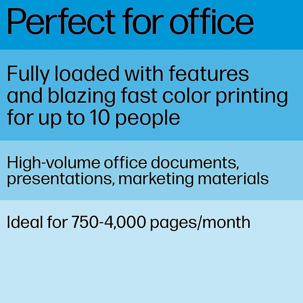 HP LaserJet Pro LJP 4201dn Color Laser Printer, Single-Function, Print (4RA85F)