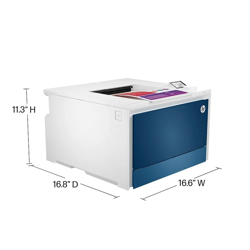 HP LaserJet Pro LJP 4201dw Wireless Color Laser Printer, Single-Function, Print (4RA86F)