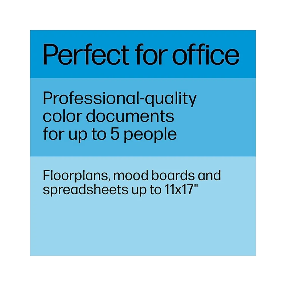 HP OfficeJet Pro 9730e Wide Format Wireless All-in-One Color Printer, Best for Office, 3 Months FREE INK with + (537P6A)