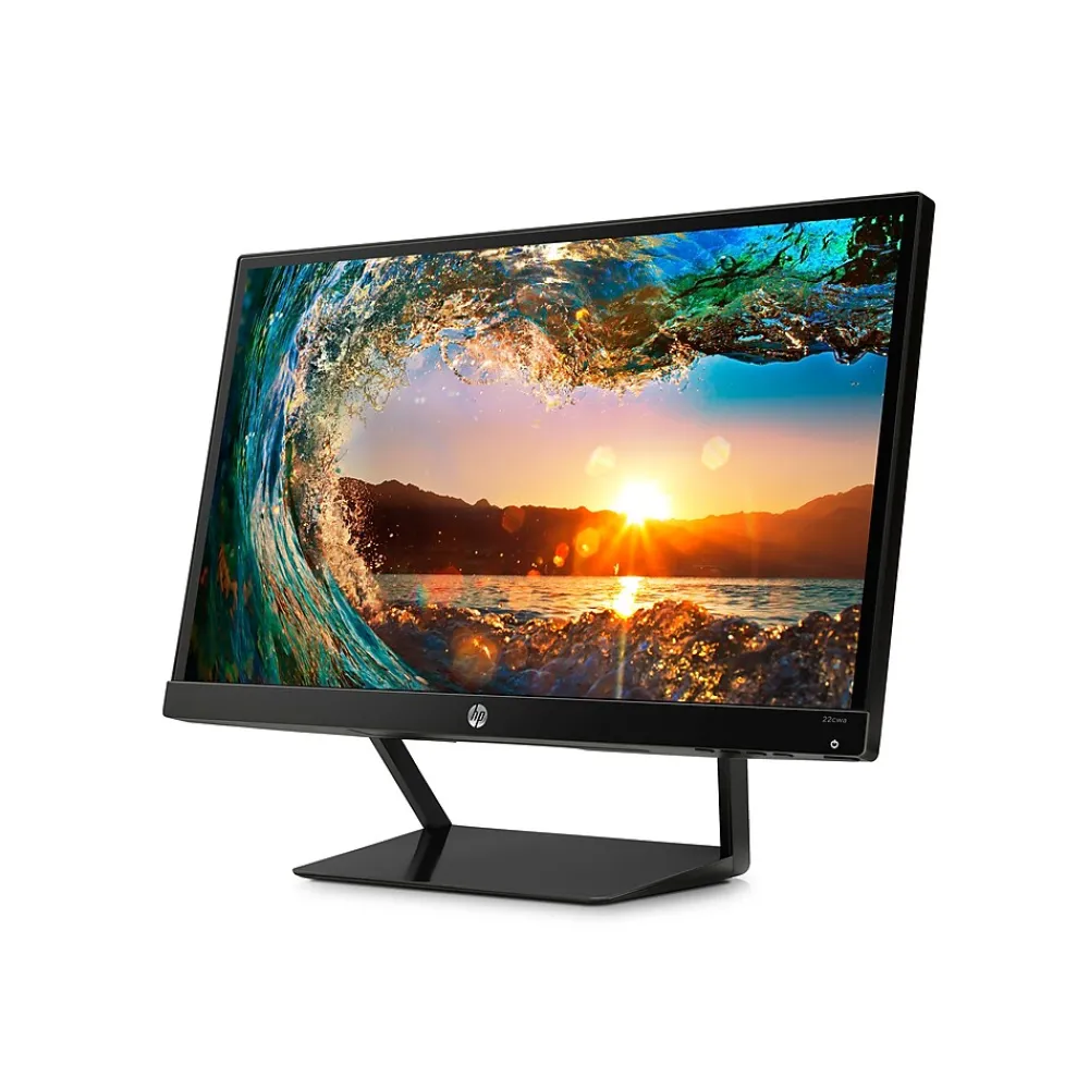 HP Pavilion 22cwa 21.5" LED Monitor, Natural Silver/Black (T4Q59AA#ABA)