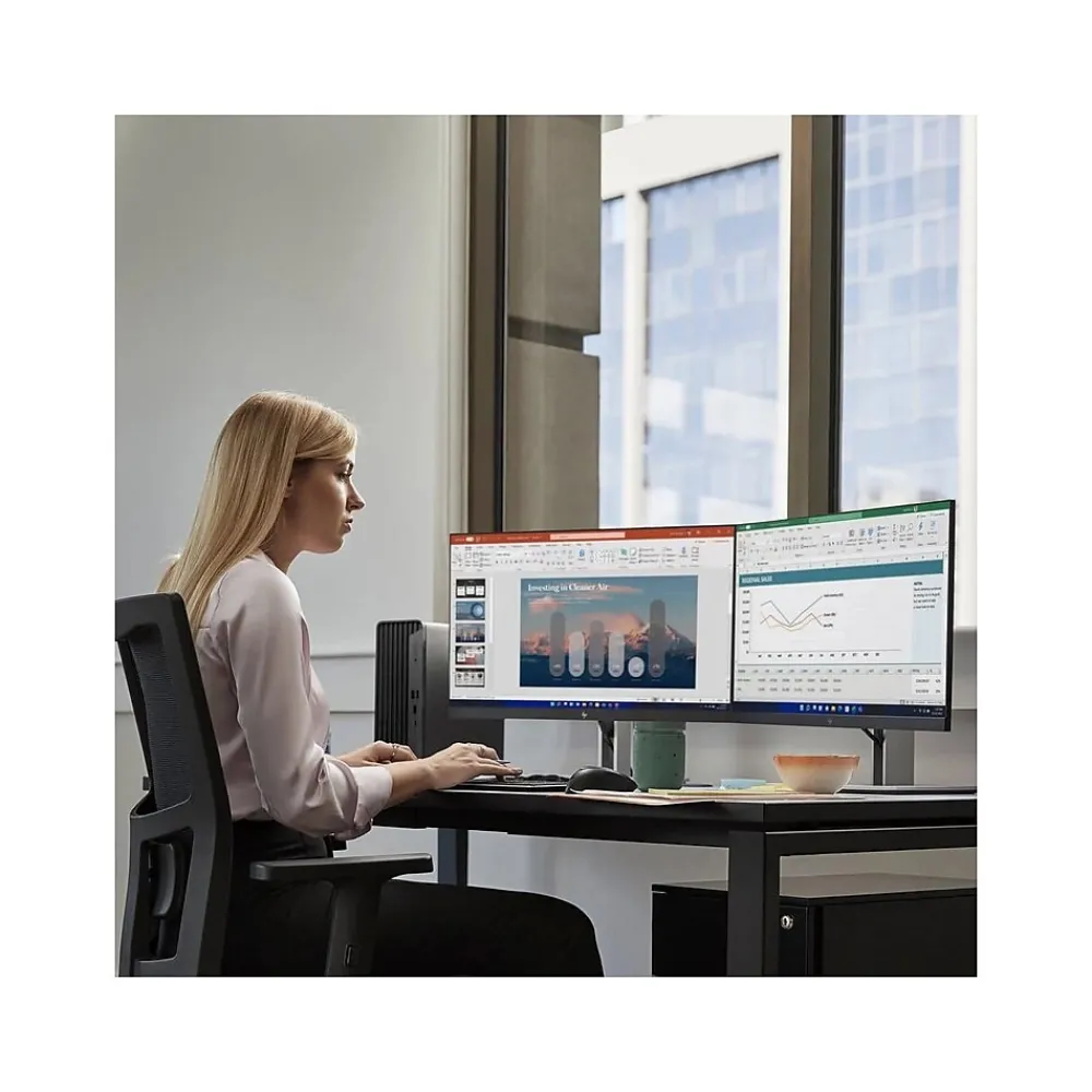 Outlet HP Pro 400 G9 SFF Desktop Computer, Intel Core i3-13100, 16GB RAM, 256GB SSD, Windows 11 Pro, Mouse + Keyboard (B19XPUA#ABA)