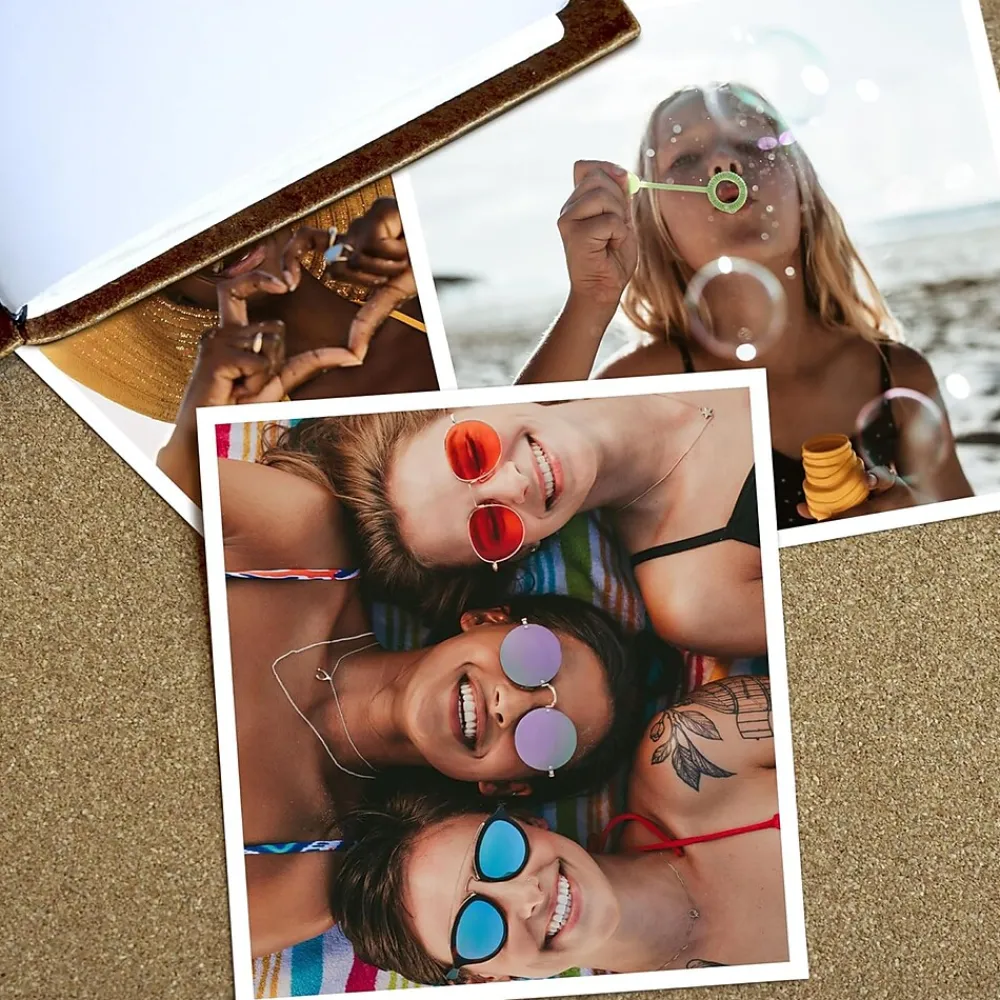 Photo Paper*HP Sprocket 3.5 x 4.25" Zink Sticky-Backed Photo Paper, 50 Sheets/Pack (IZ3X450)
